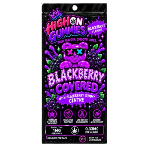 Pack of 3  Blackberry Gummies (THC)
